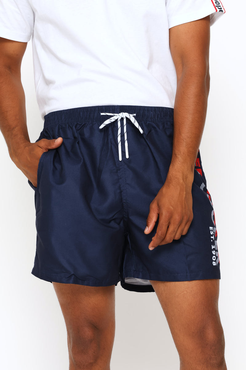 Side Lc Swim Shorts - Navy