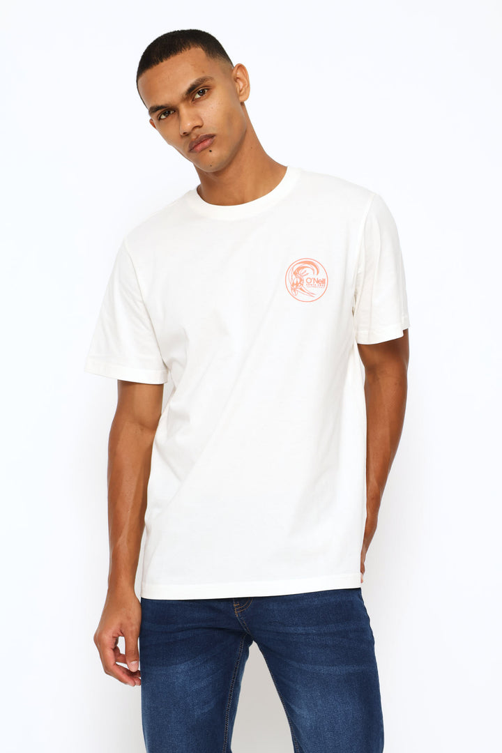 Circle Surfer Tee - Stone
