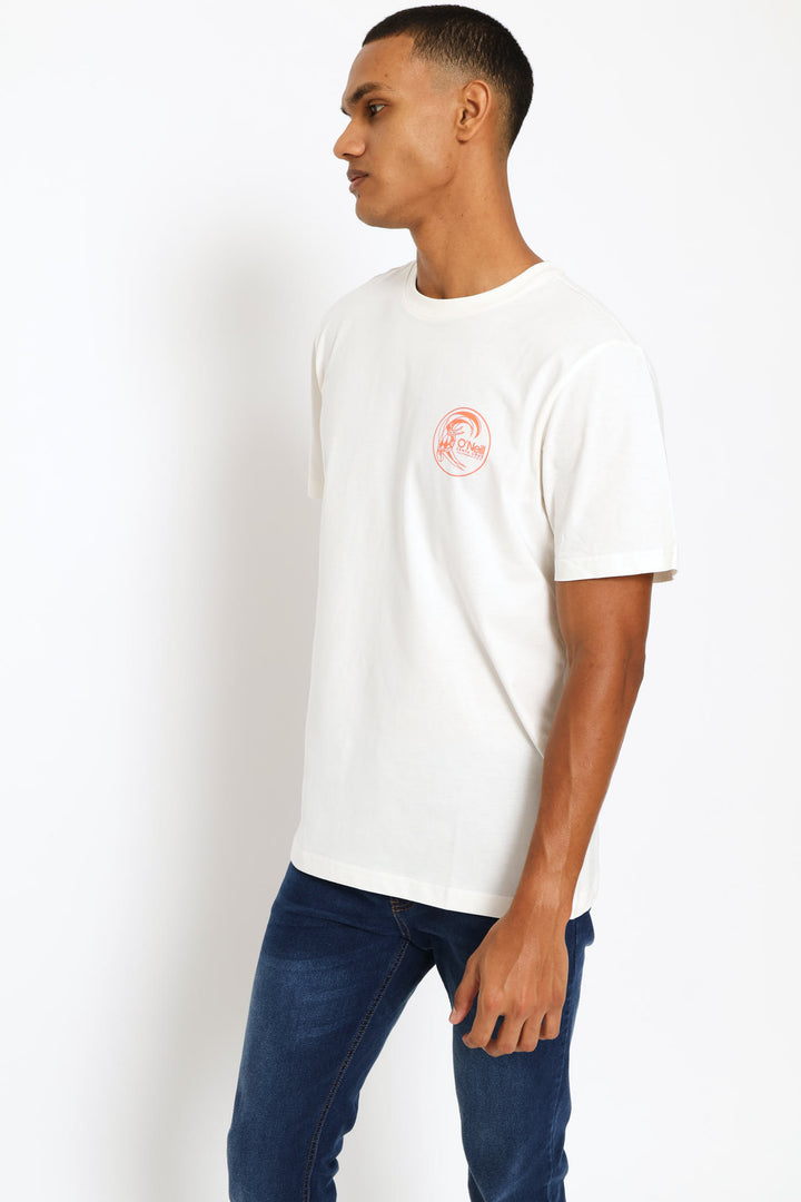 Circle Surfer Tee - Stone