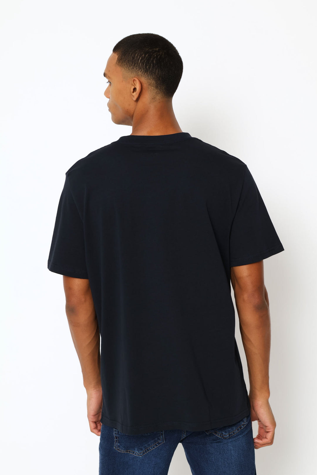 3D Swft Print Tee - Navy