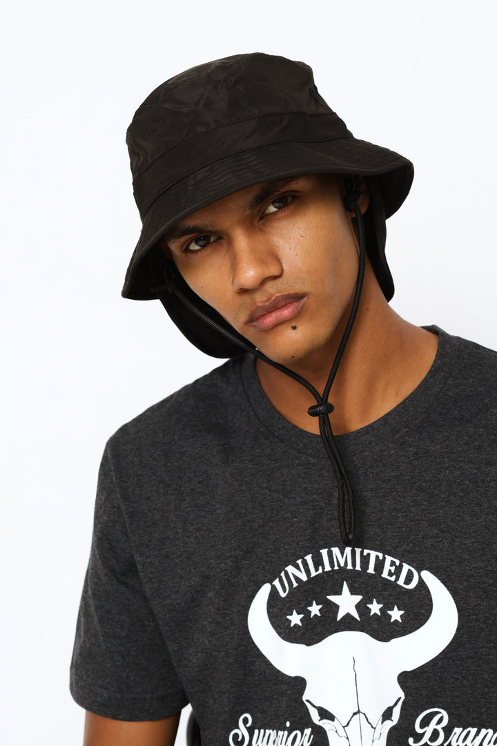Sun Bucket Hat - Black