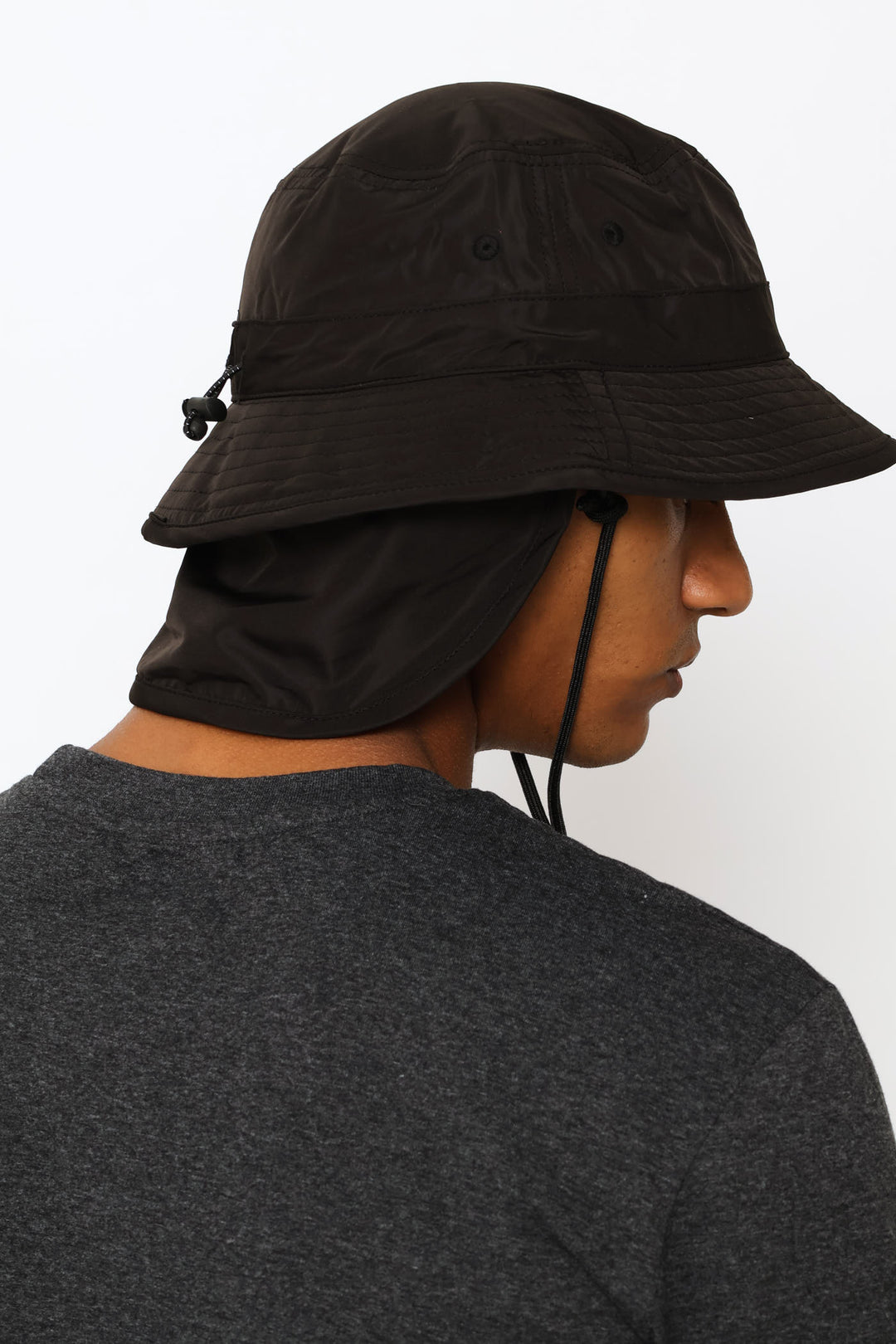 Sun Bucket Hat - Black