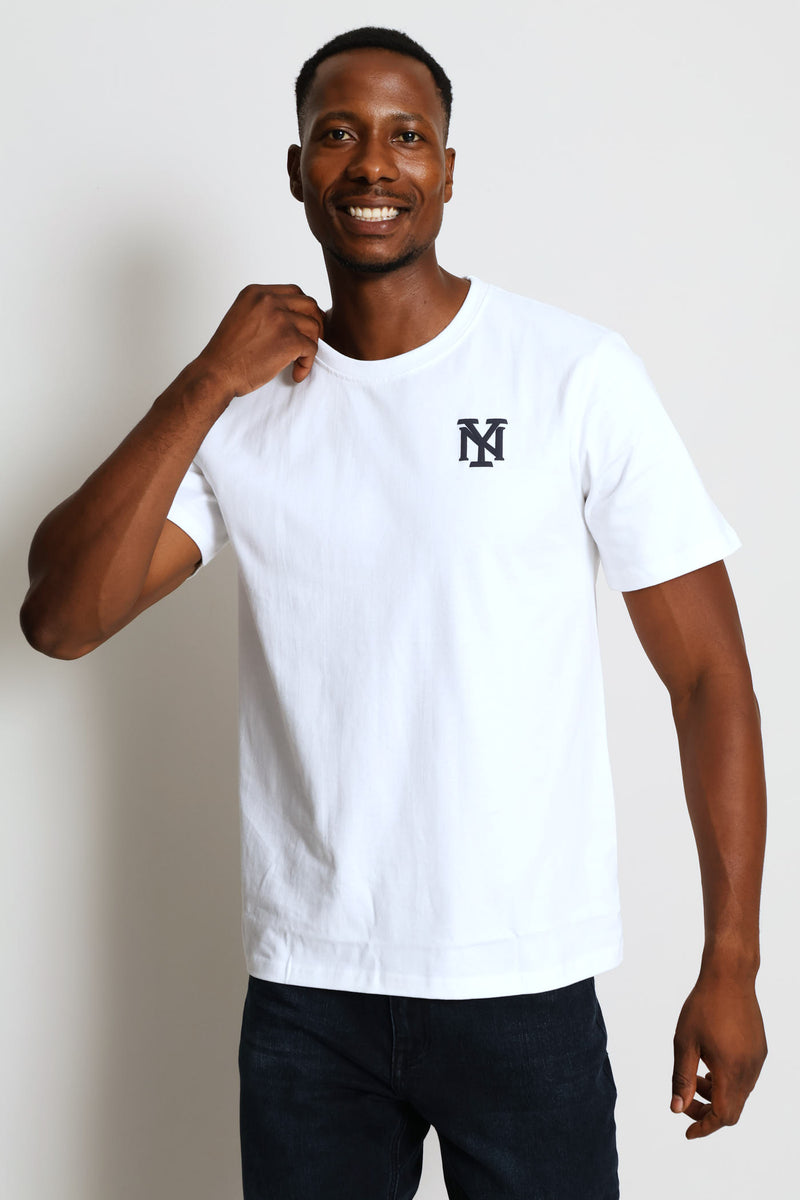 Ny Heavy Weight Tee - White
