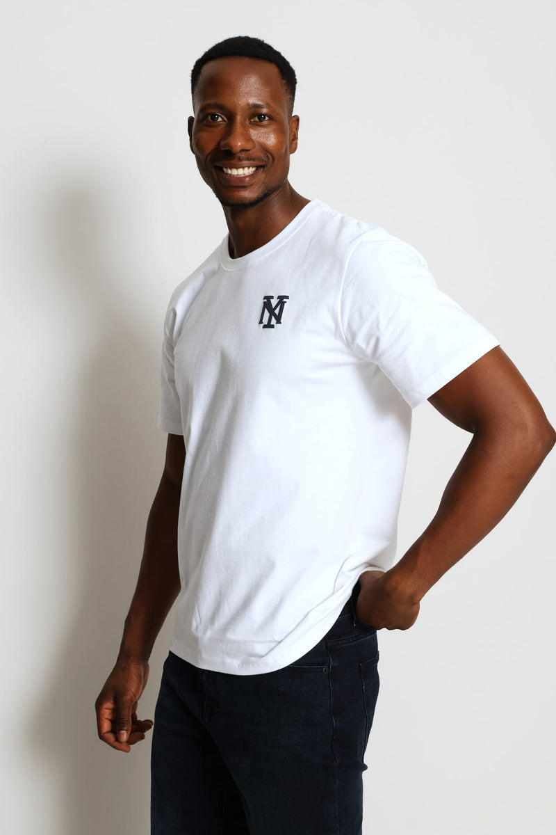 Ny Heavy Weight Tee - White