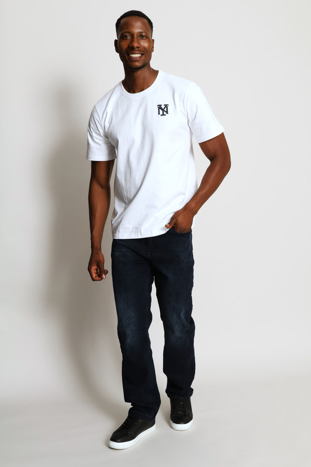 Ny Heavy Weight Tee - White