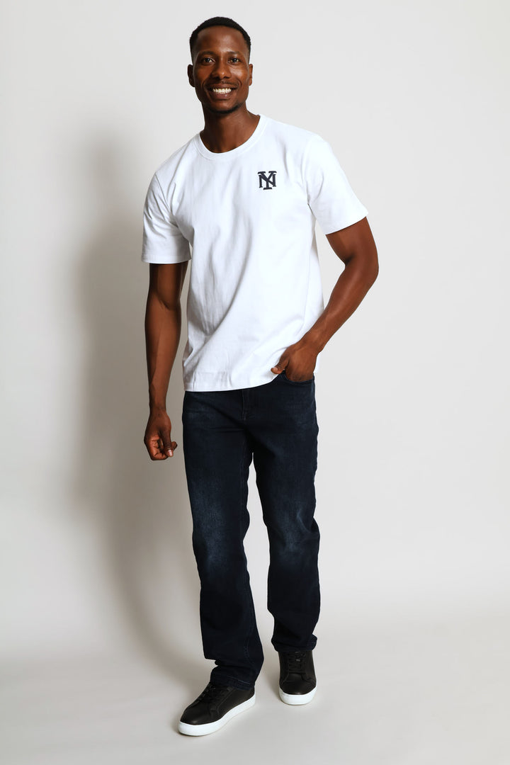 Ny Heavy Weight Tee - White