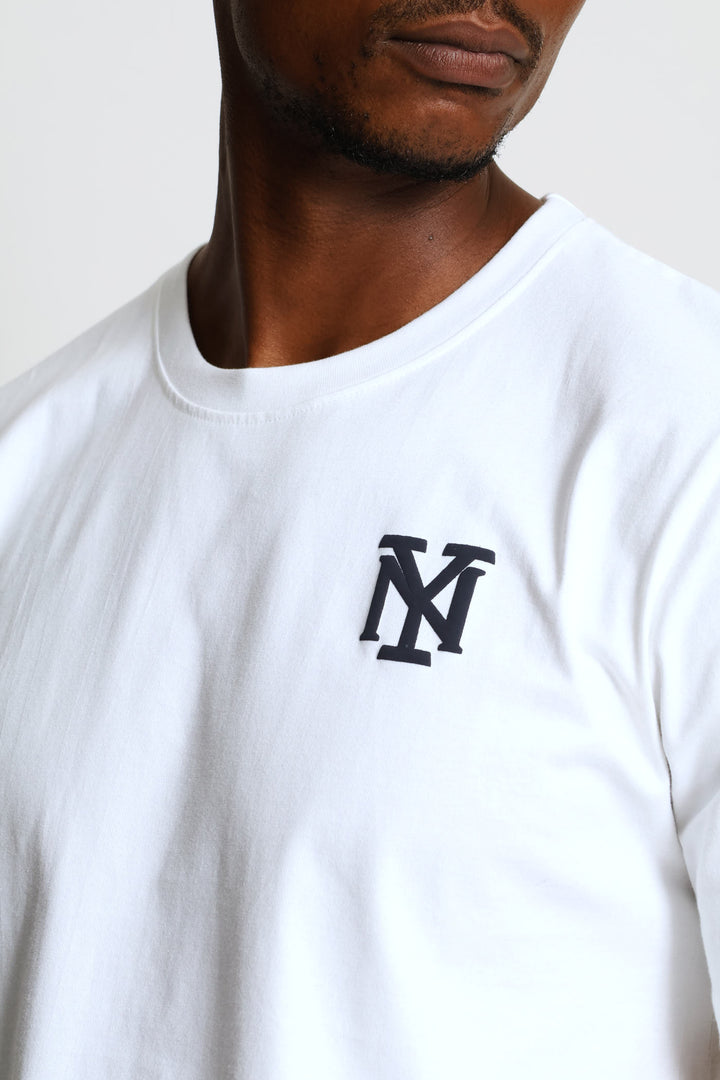 Ny Heavy Weight Tee - White
