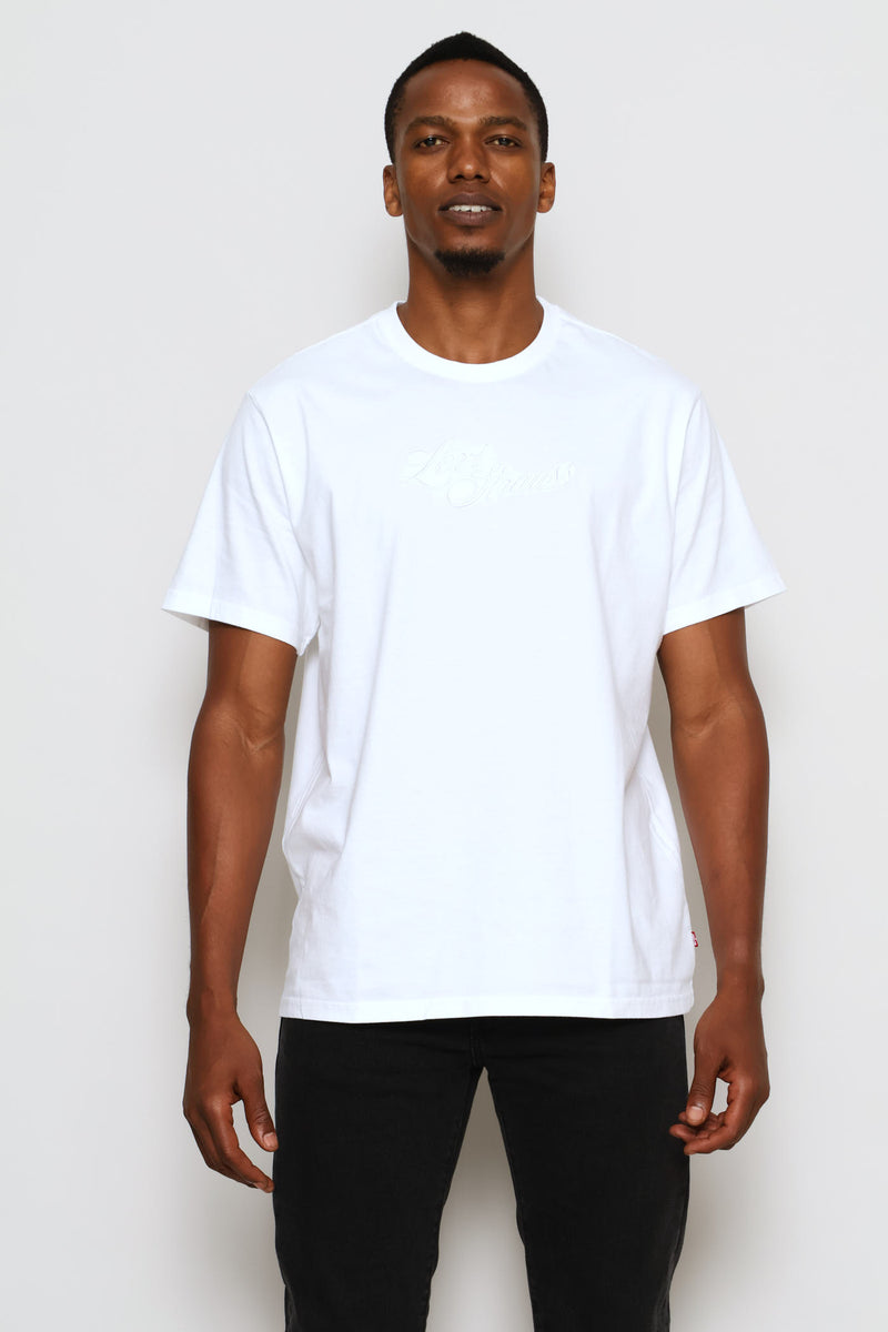 Levi Struass Relaxed Fit Tee - White