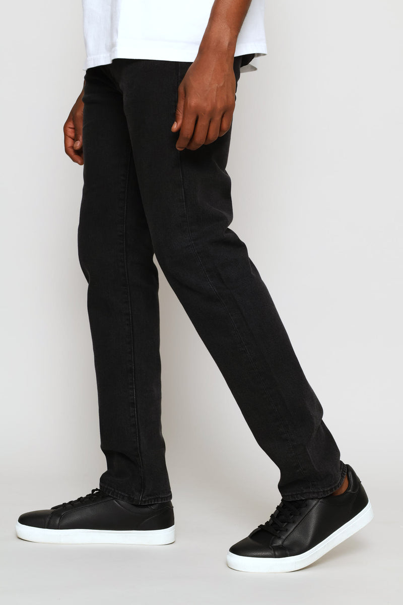 518 Dark Bohemia Slim Denim - Black