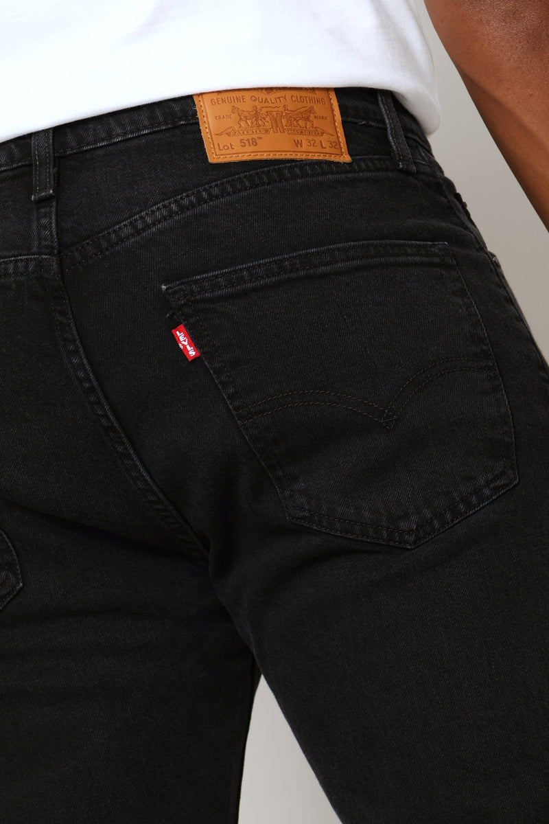 518 Dark Bohemia Slim Denim - Black