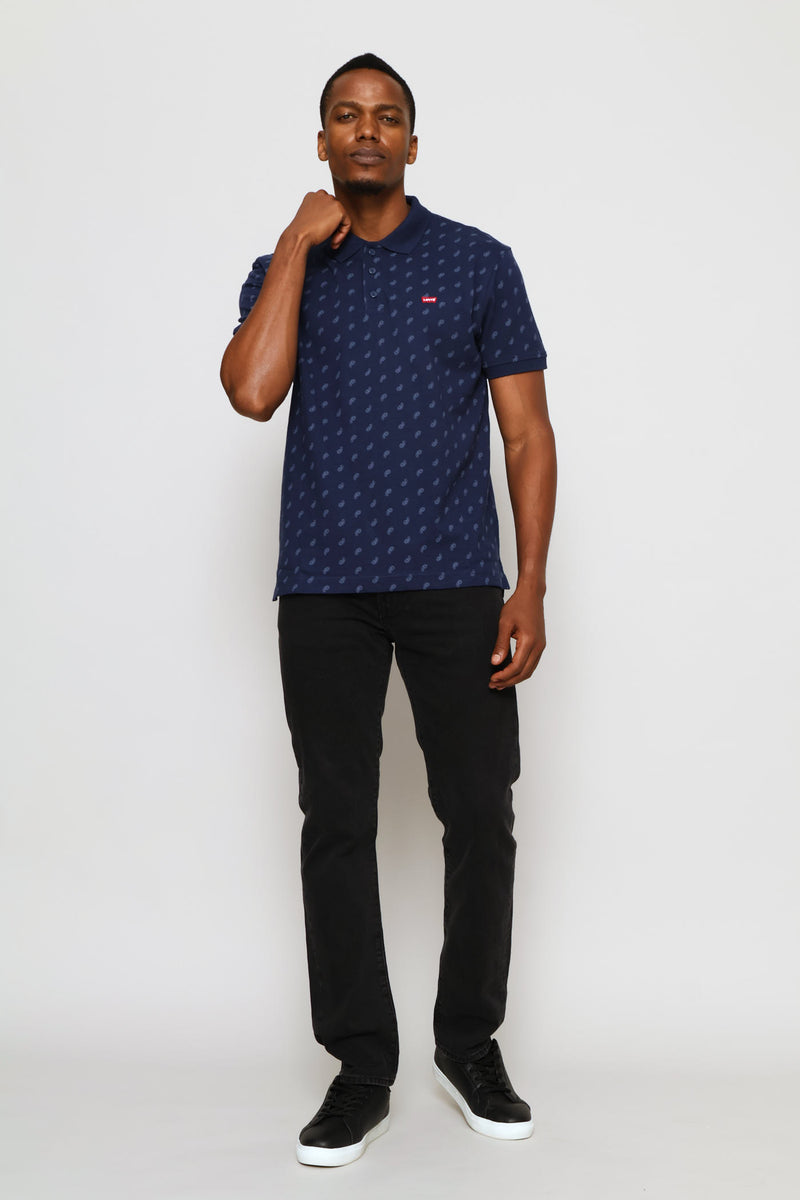 Hm Paisley Golfer - Navy