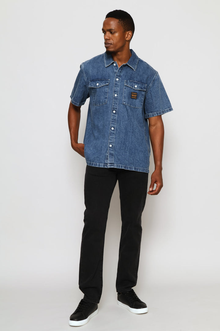 Worker Shirt - Indigo
