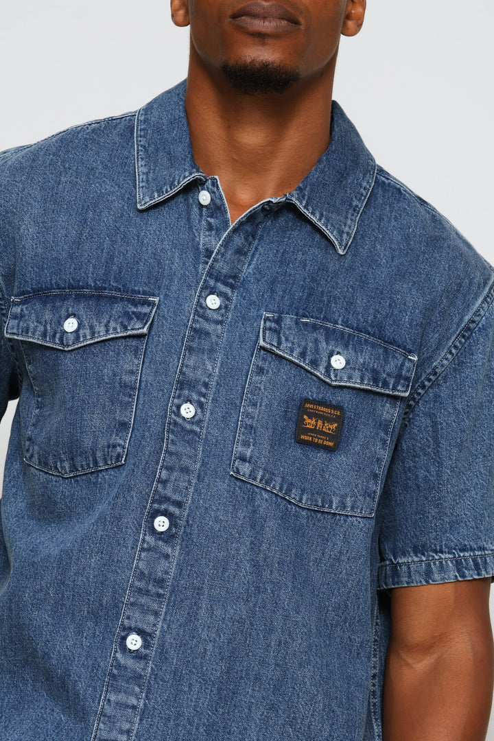 Worker Shirt - Indigo