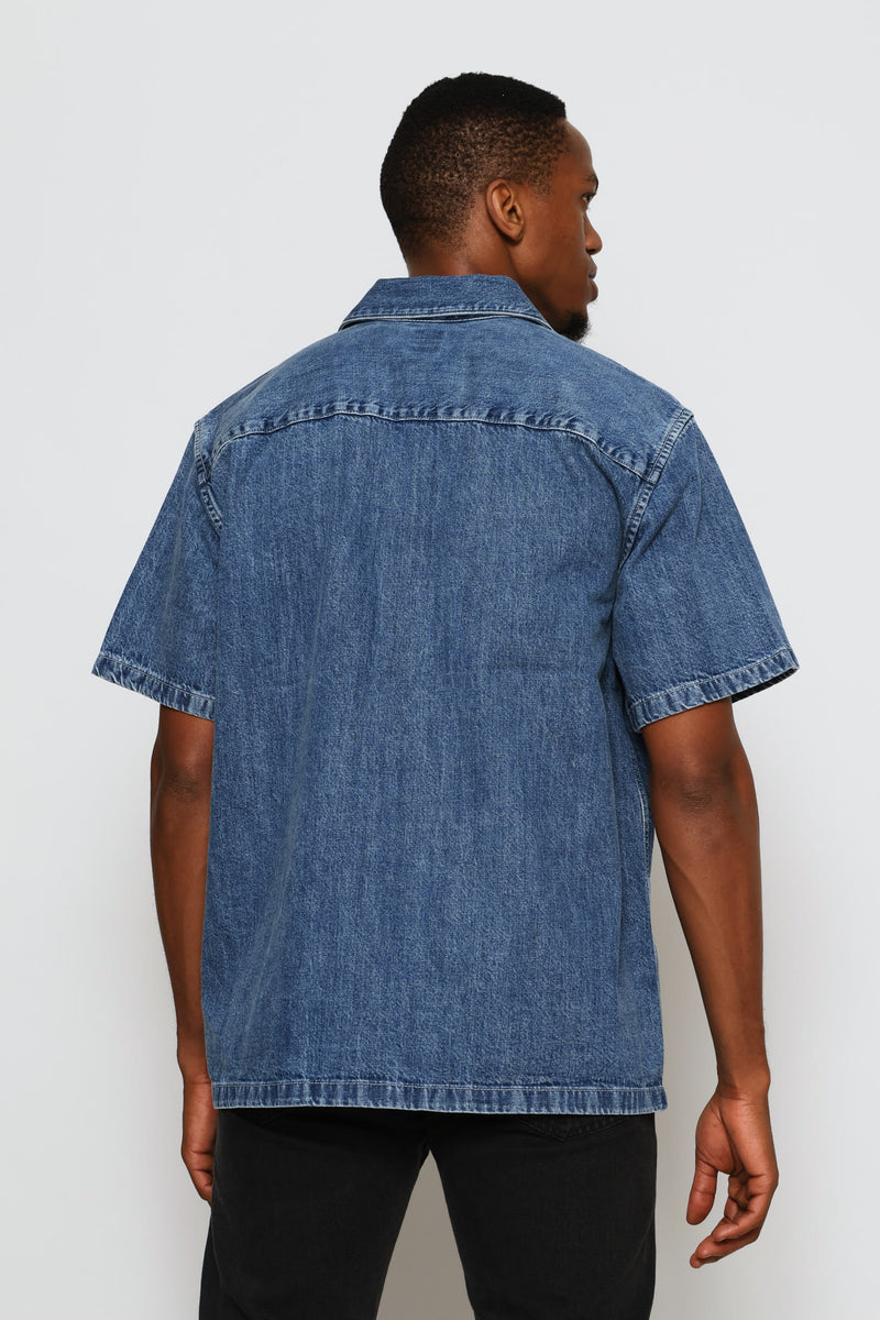 Worker Shirt - Indigo