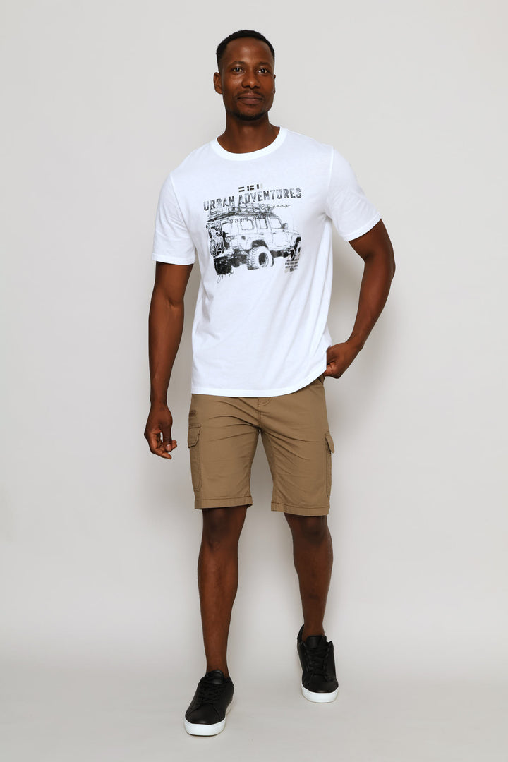 Urban Adventure Off Roader Tee - White