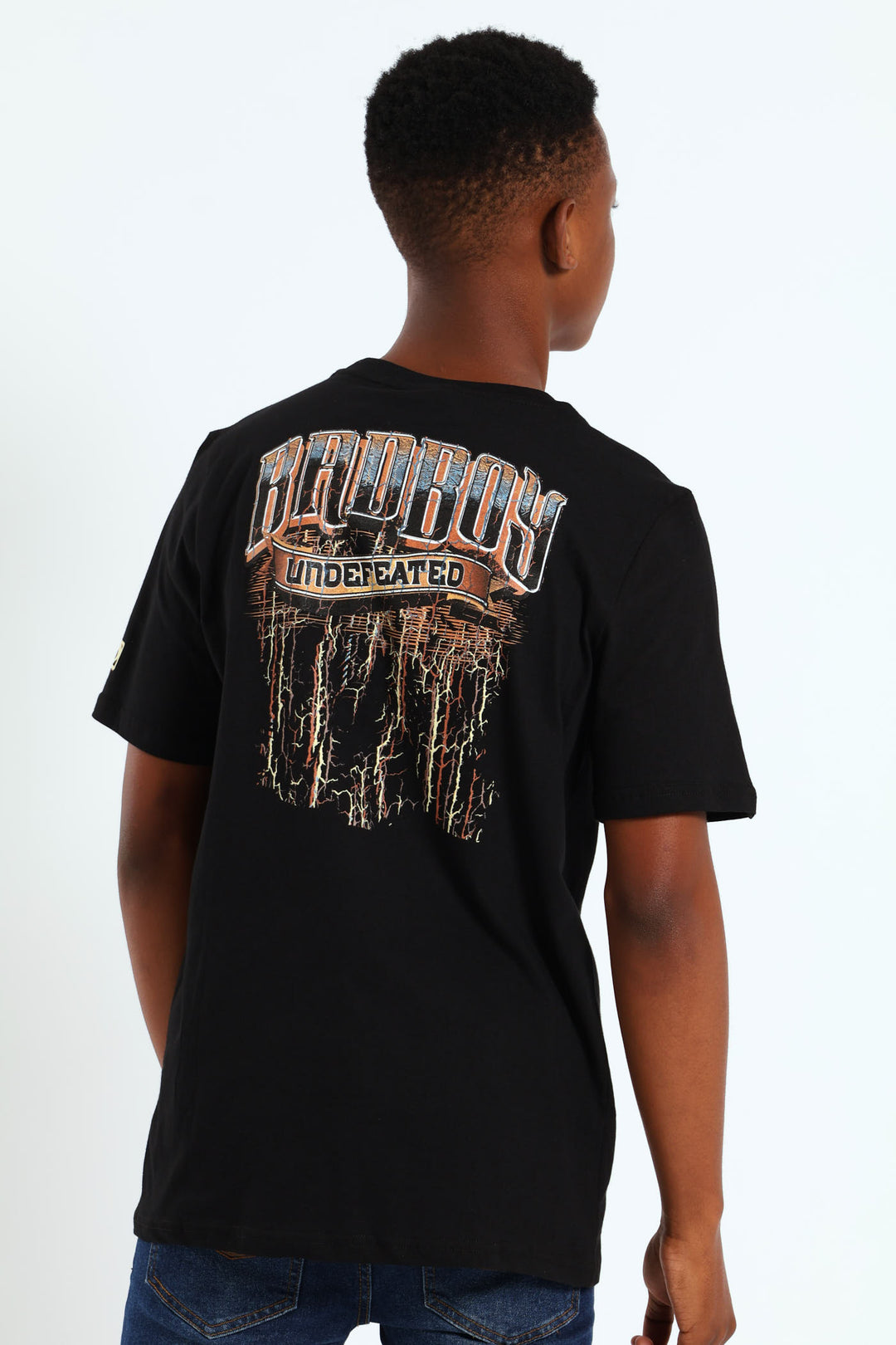 Boys Live Fast Tee - Black