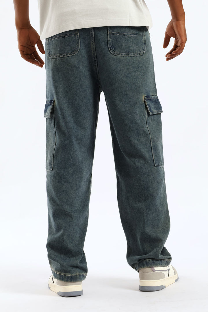 Cargo Carpenter Panel Denim - Dark Blue