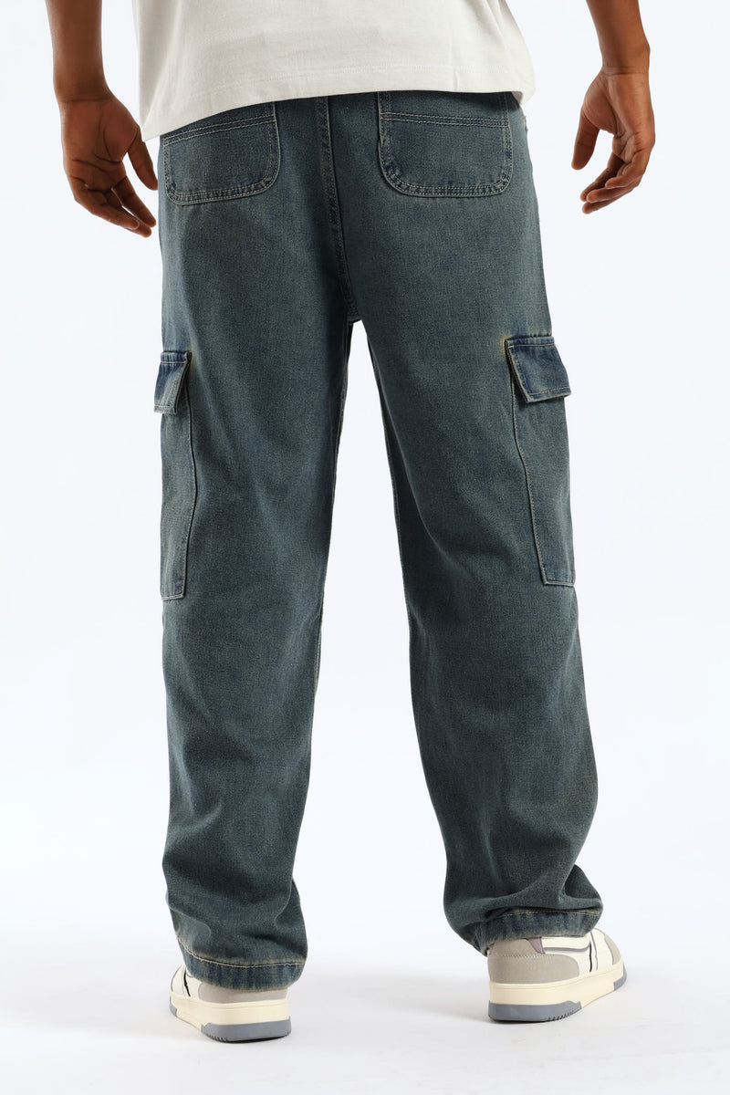 Cargo Carpenter Panel Denim - Dark Blue