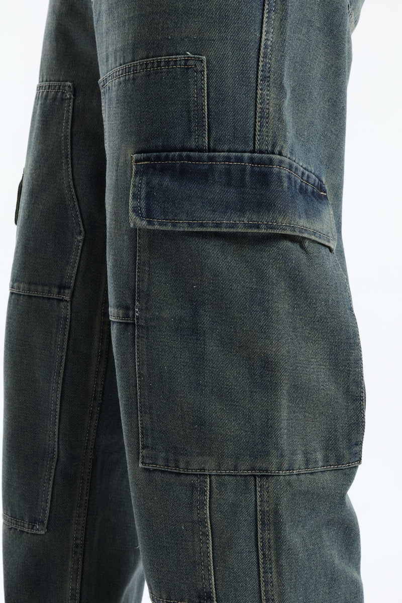 Cargo Carpenter Panel Denim - Dark Blue