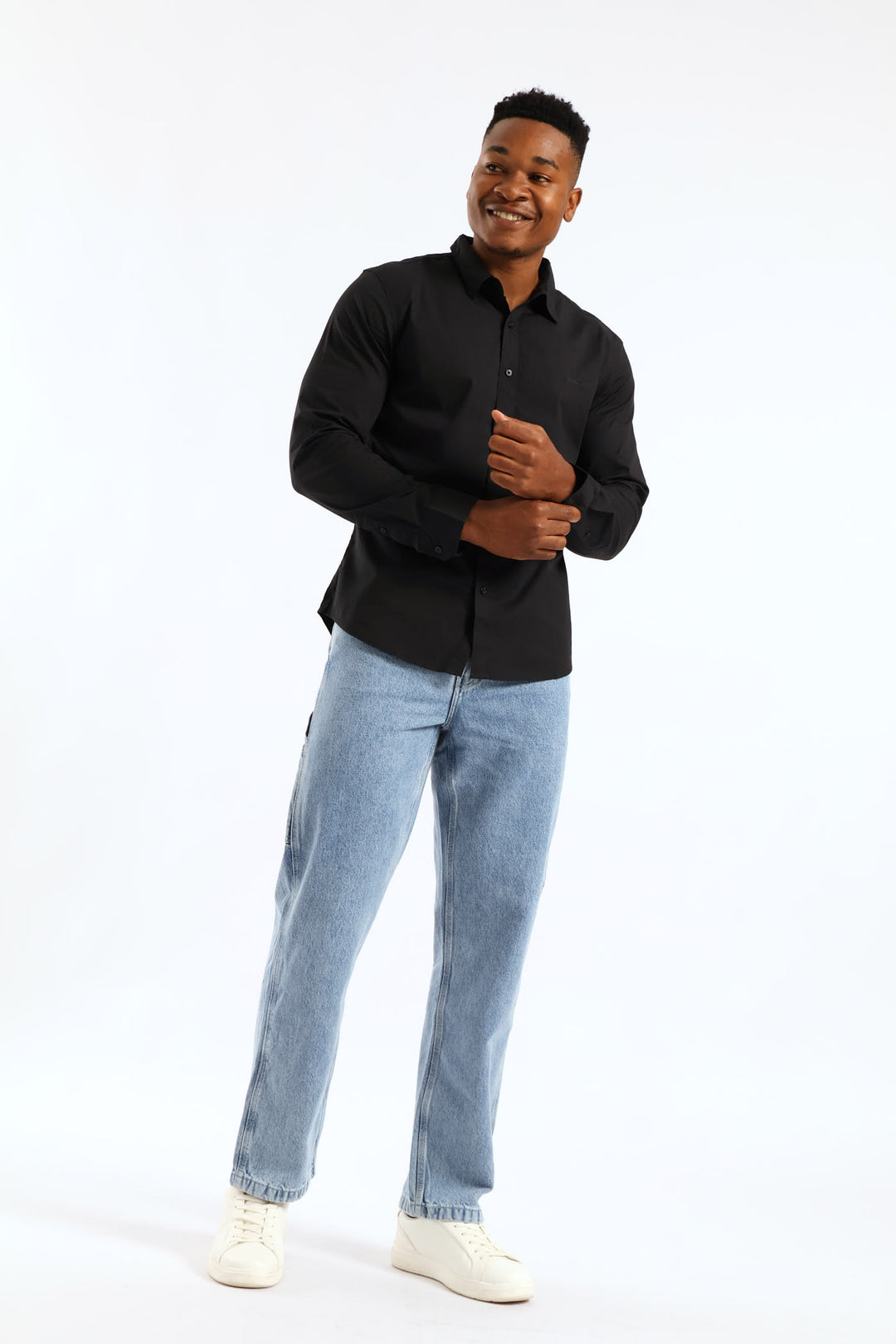 Battery Hm Slim Shirt - Black