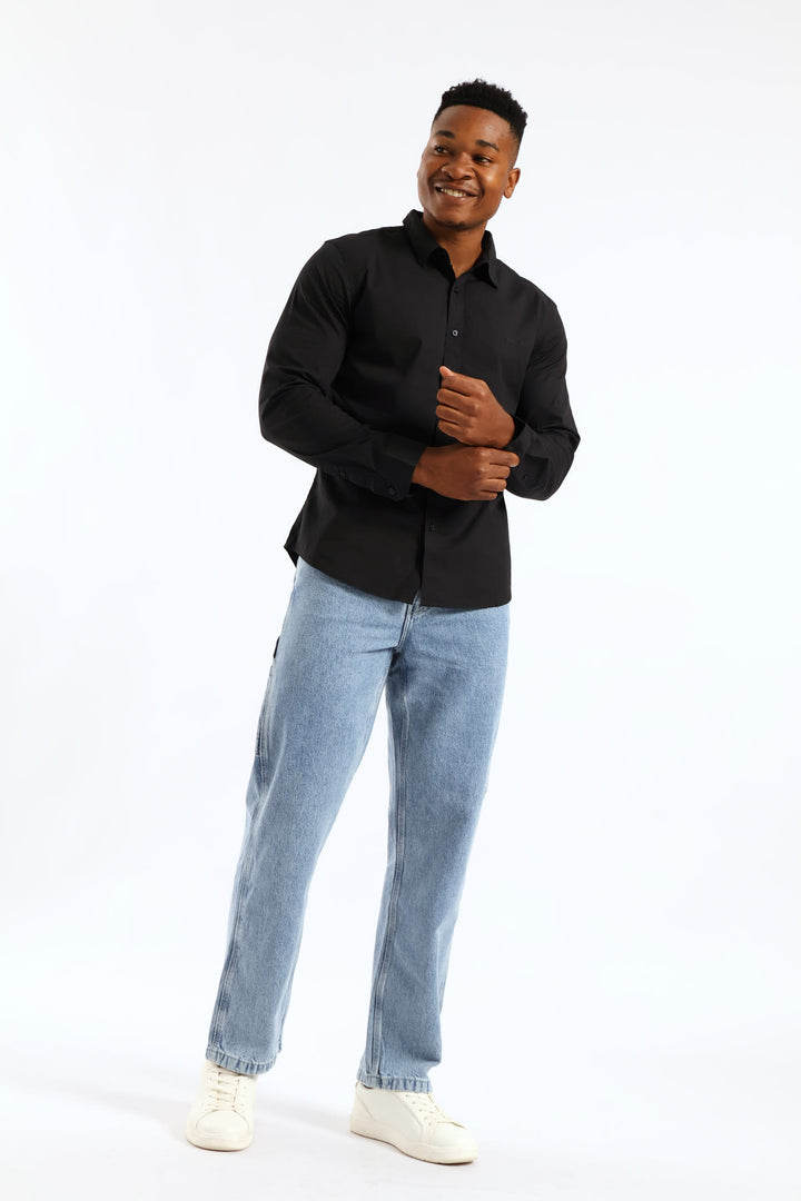 Battery Hm Slim Shirt - Black