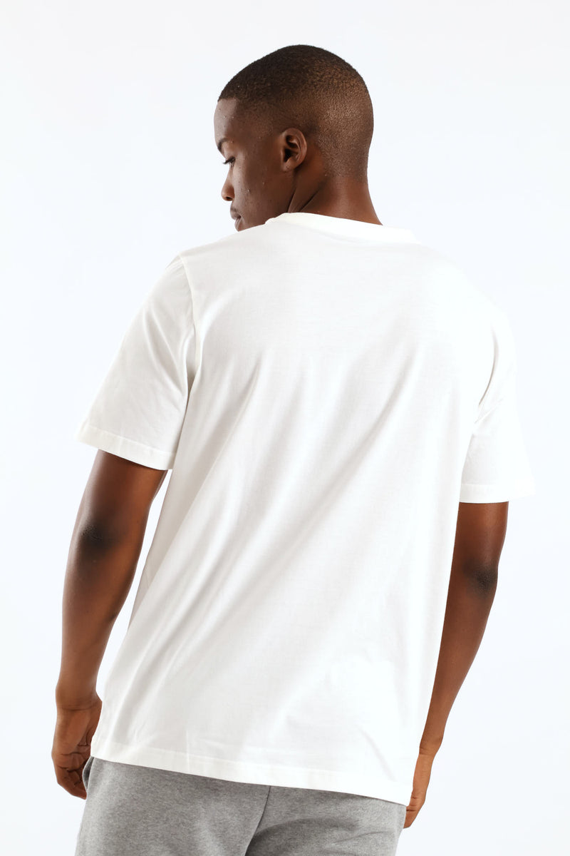 Graphic Circle Tee - White