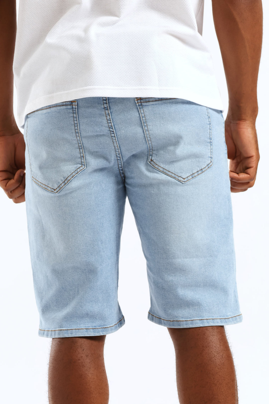 Worn In Denim Short - Light Wash