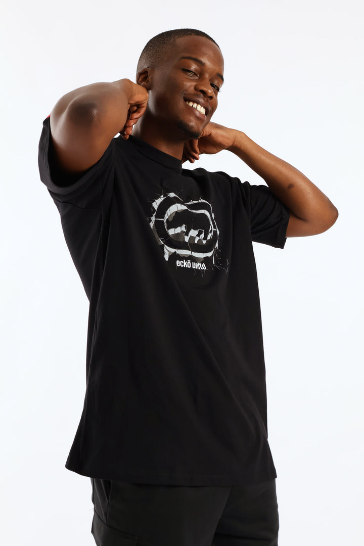 Cracked Tee - Black