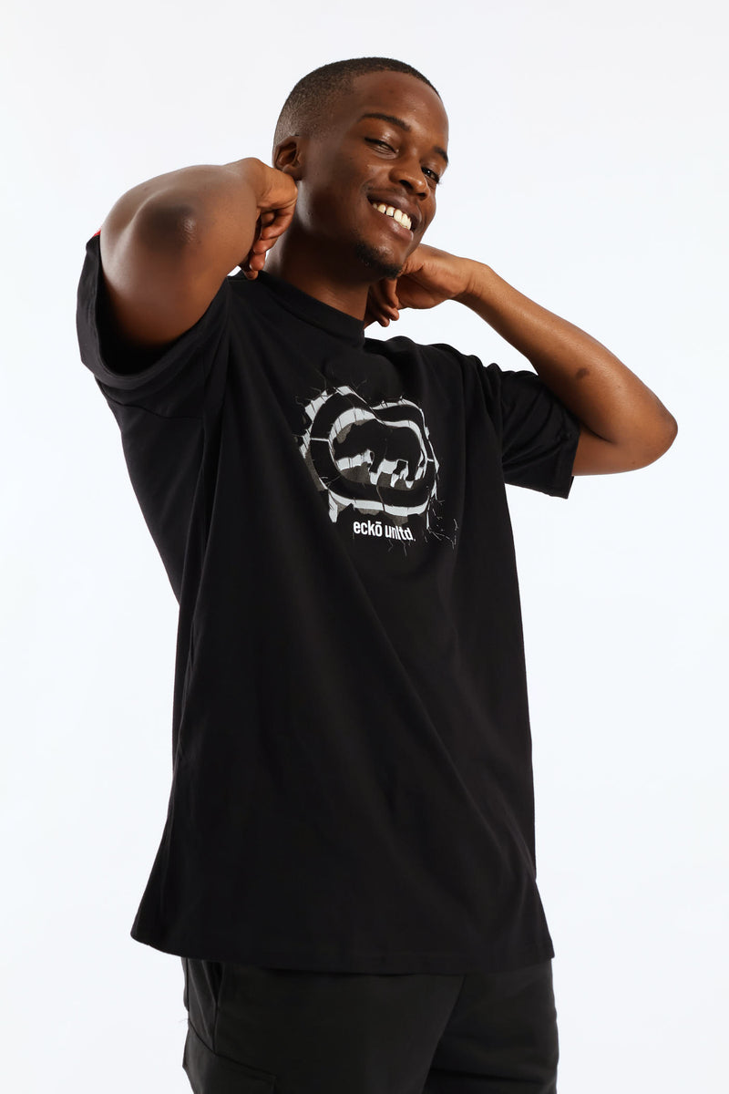 Cracked Tee - Black