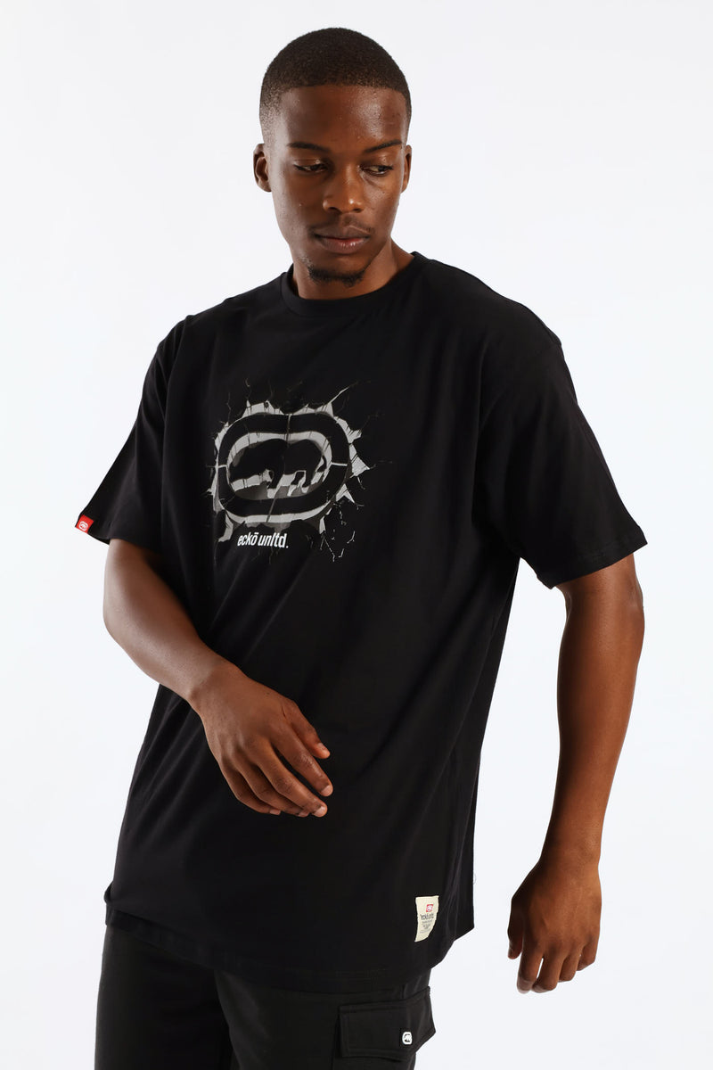 Cracked Tee - Black