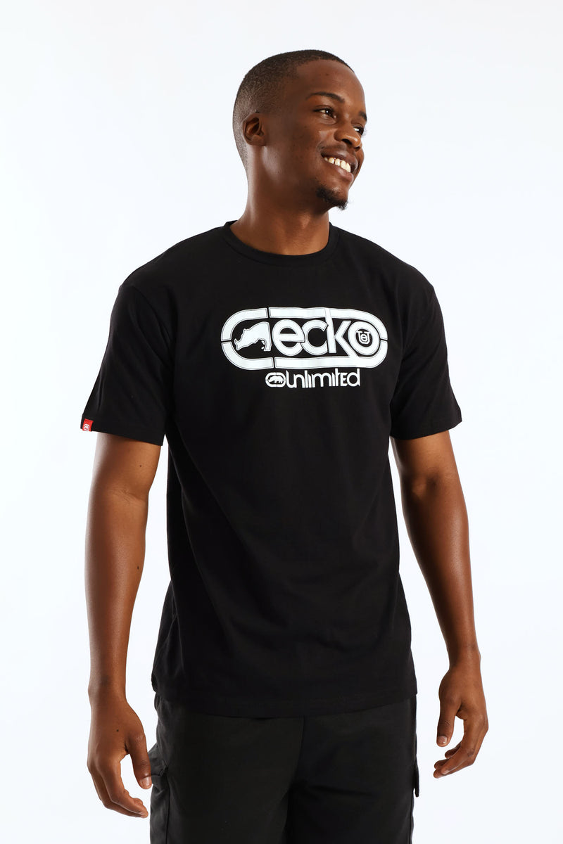 Border Tee - Black