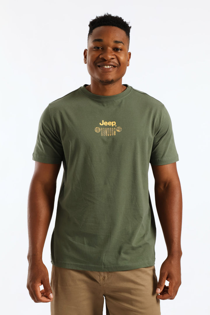 Fashion Graphic Tee - Olive