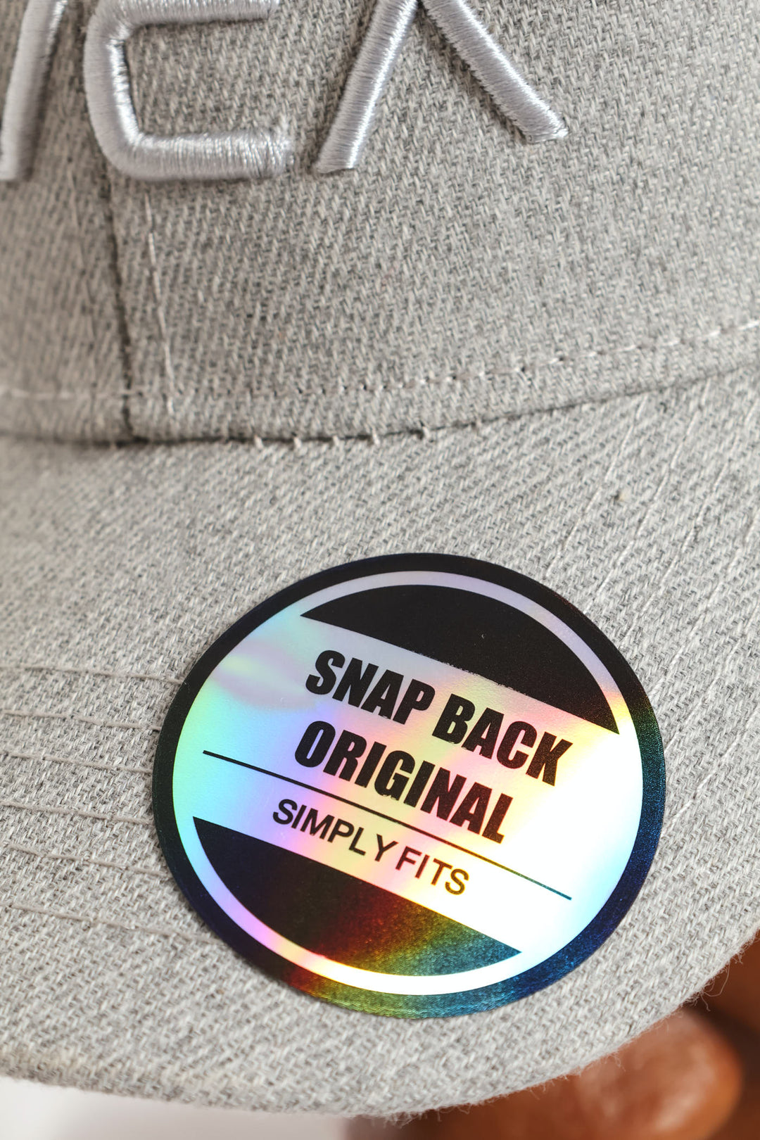 3D Embroidery Cap - Grey