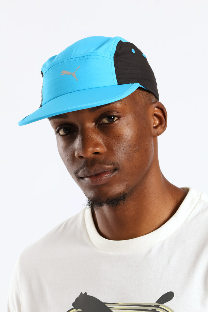 Essential Running 5 Panel Cap - Petrol