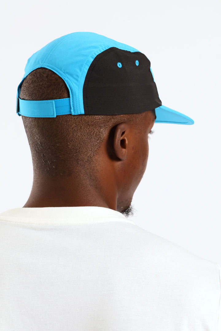 Essential Running 5 Panel Cap - Petrol