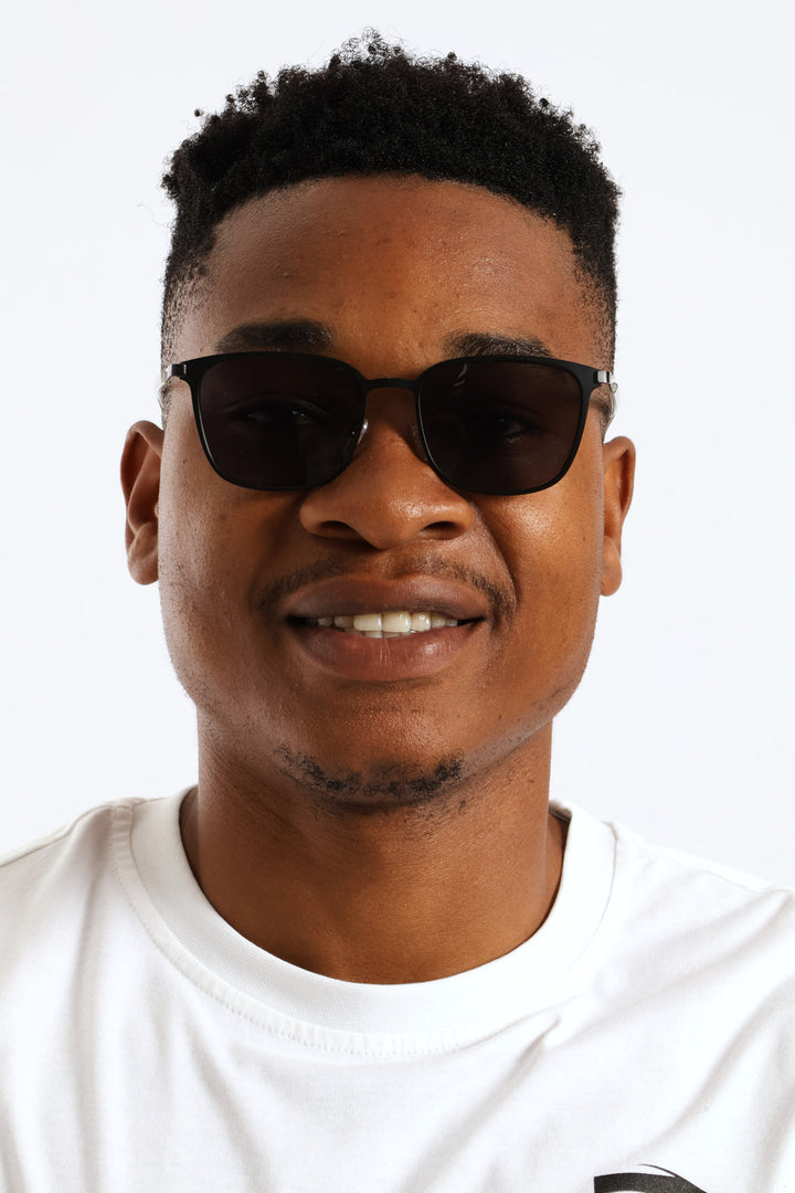 Matte Black Sunglasses - Black