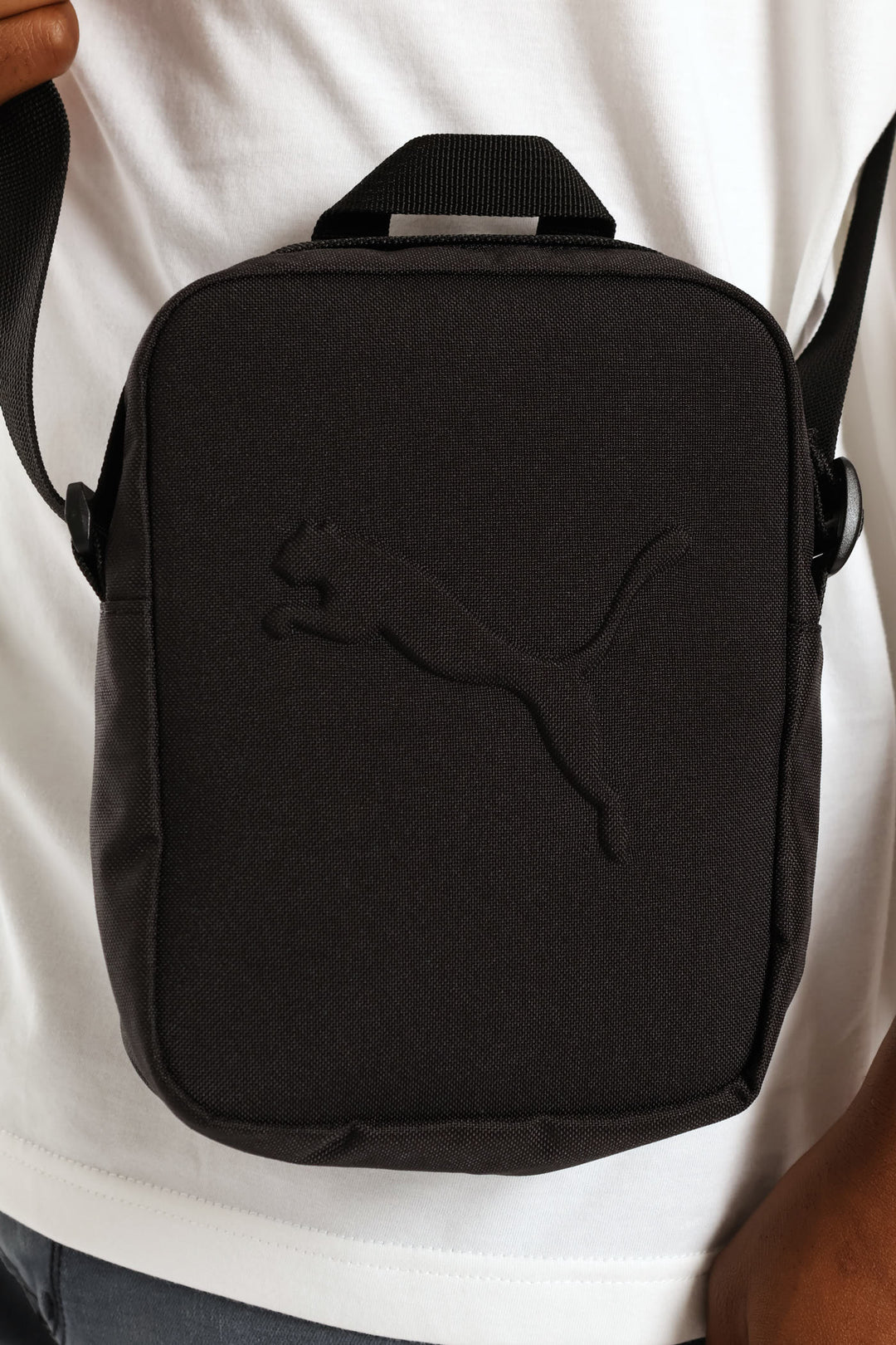 Buzz Portable Crossbody Bag - Black