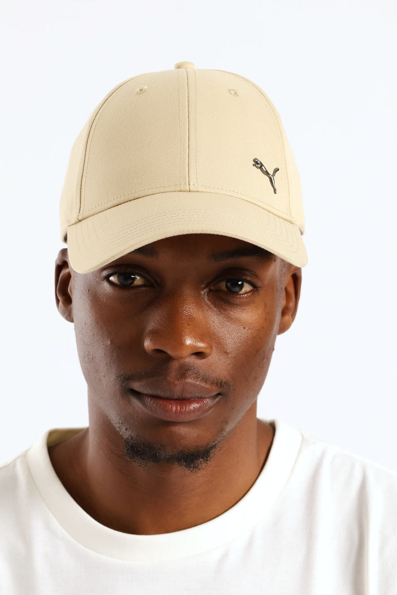 Essential Metal Puma Cat Baseball Cap - Stone