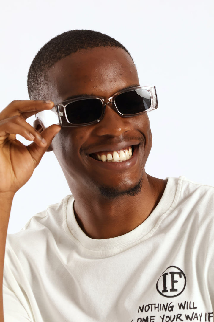 Crystal Grey Lens Sunglasses - Charcoal