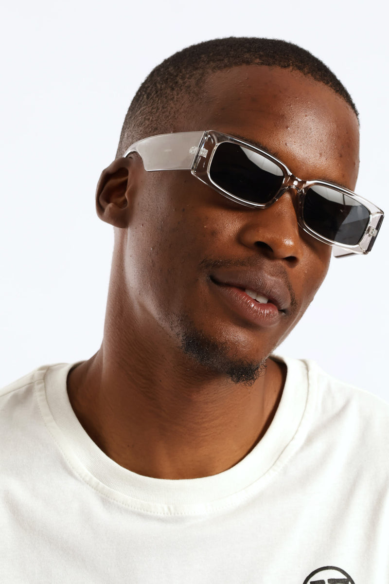 Crystal Grey Lens Sunglasses - Charcoal