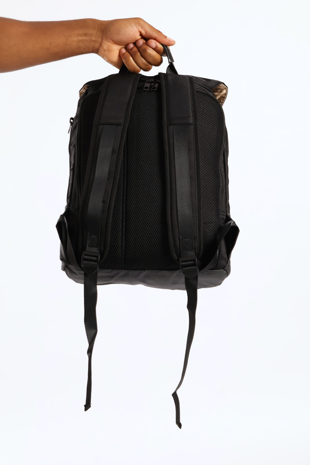Zipped Backpack - Black
