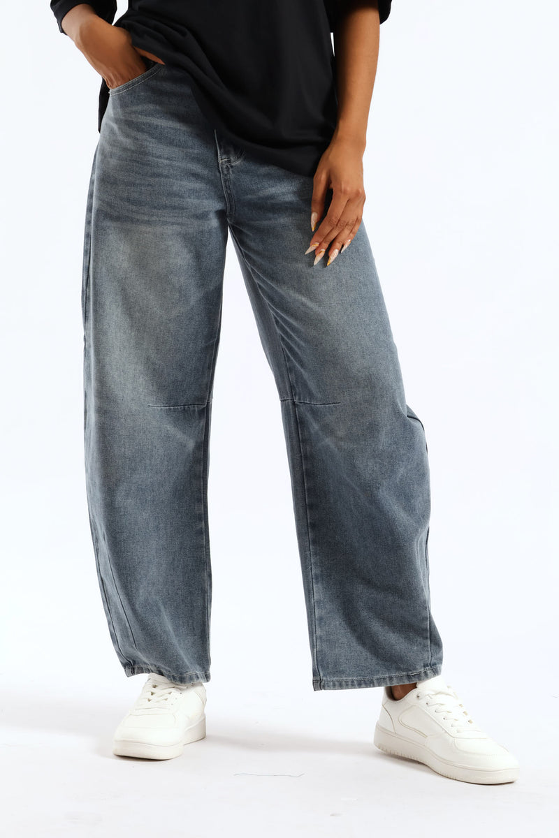 Baggy Balloon Jean - Dark Ink
