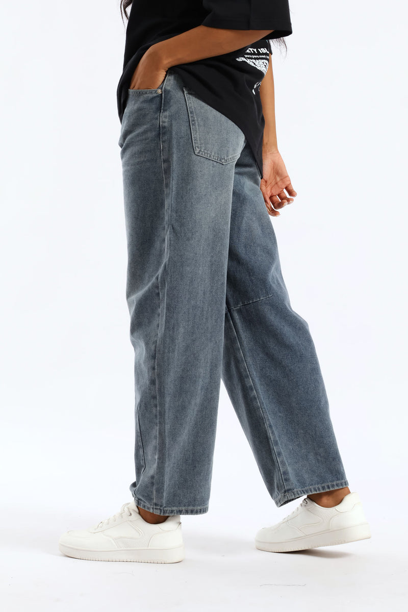 Baggy Balloon Jean - Dark Ink