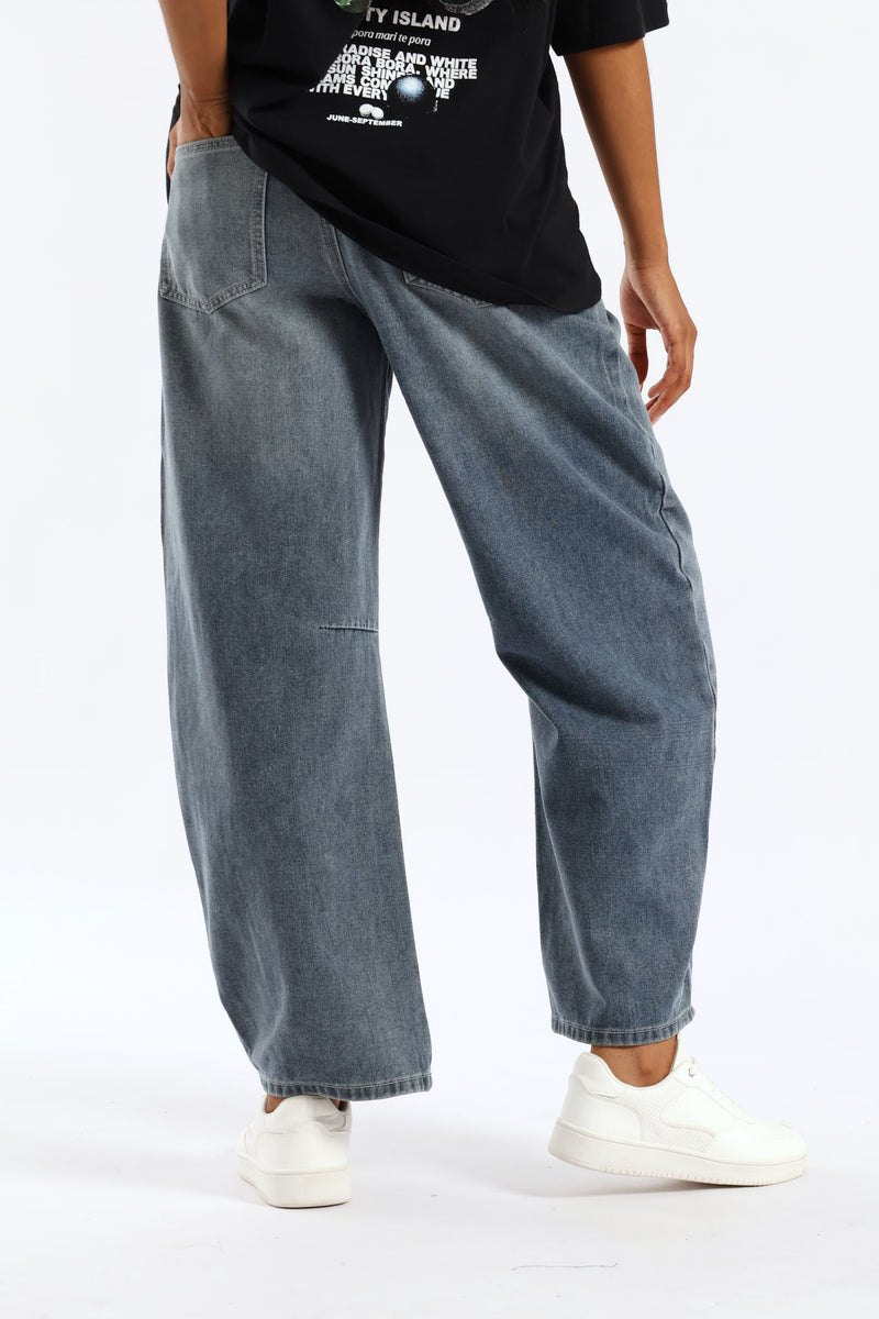 Baggy Balloon Jean - Dark Ink