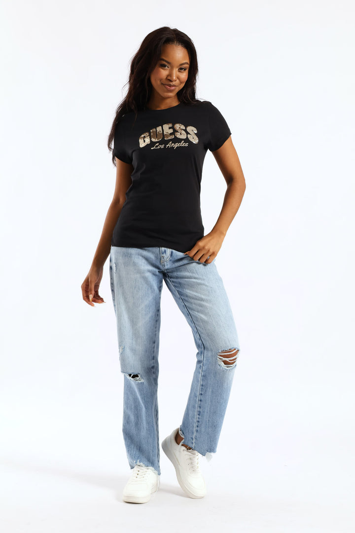 Development Gold Tee - Black