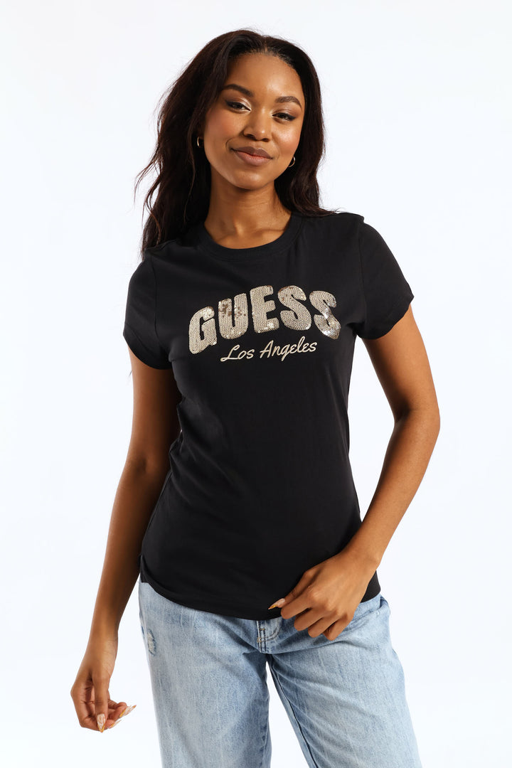 Development Gold Tee - Black