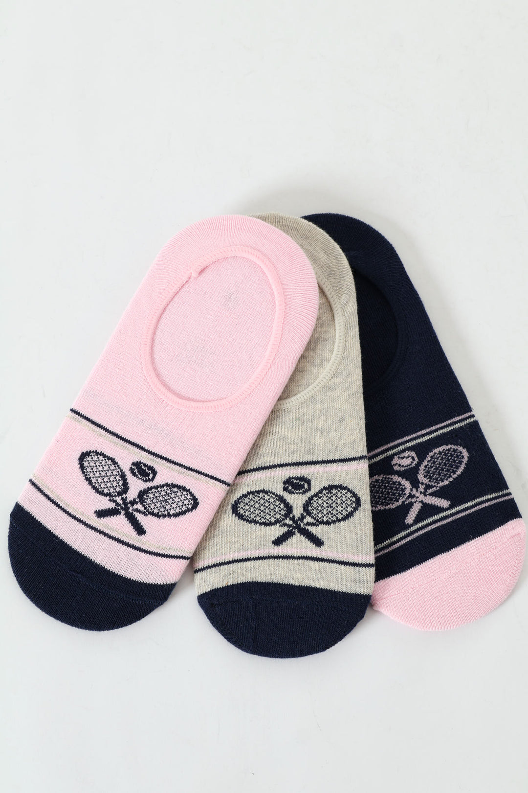 Girls Tennis Secret Socks - Navy