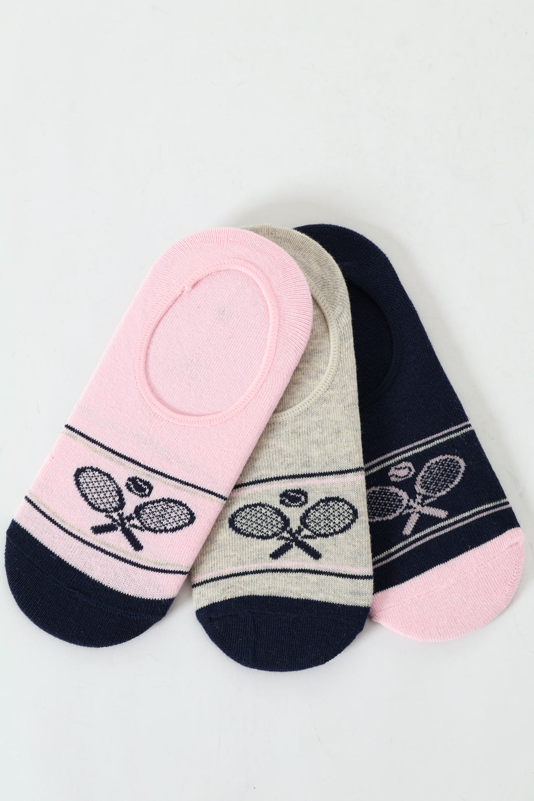 Girls Tennis Secret Socks - Navy