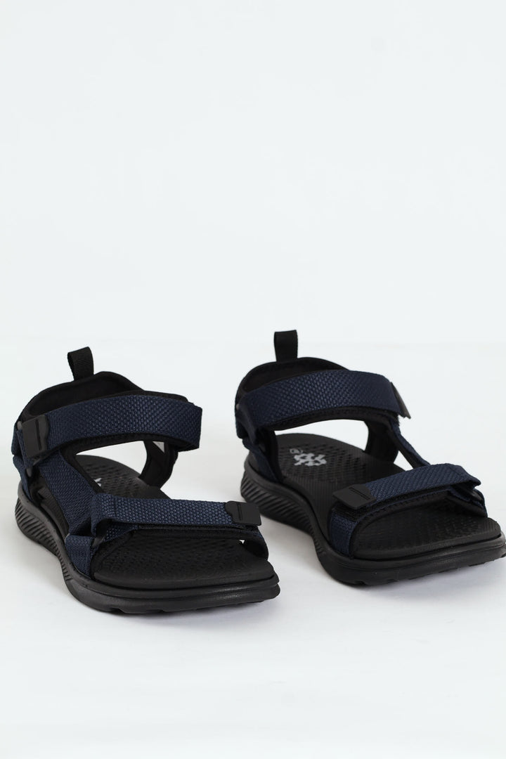 Strappy Sport Sandal - Navy