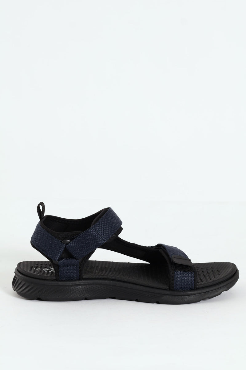 Strappy Sport Sandal - Navy